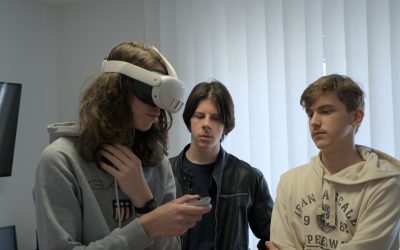 Dijaki razvili interaktivno VR igro za Komunalo Ilirska Bistrica
