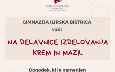 Delavnica izdelovanja krem in mazil